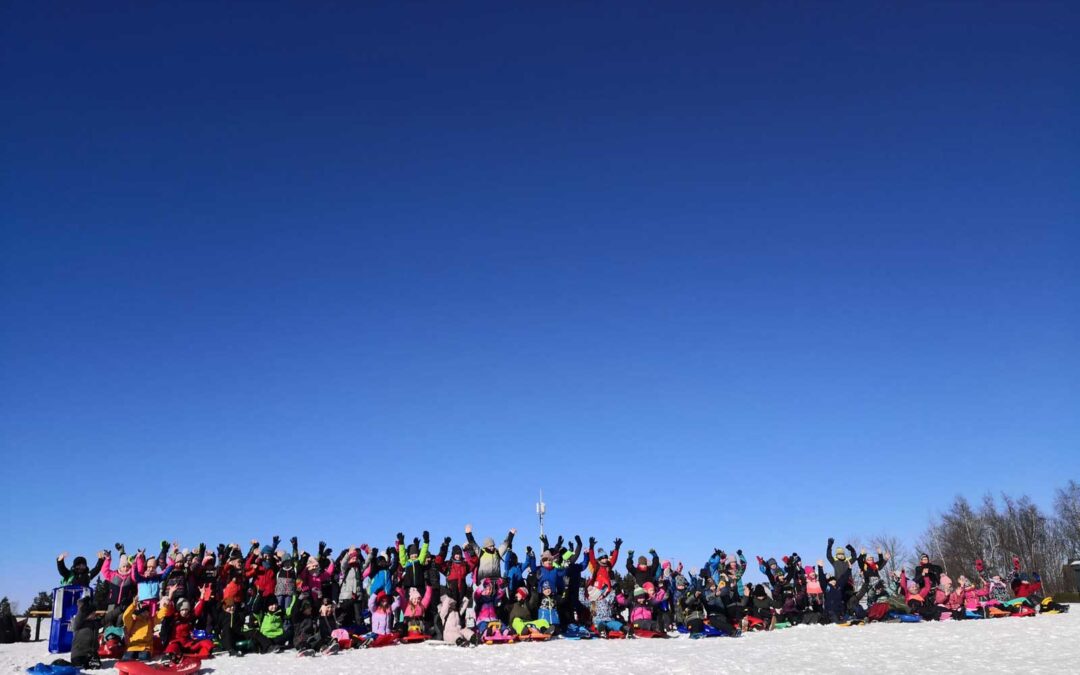 Winterspaß im Schnee