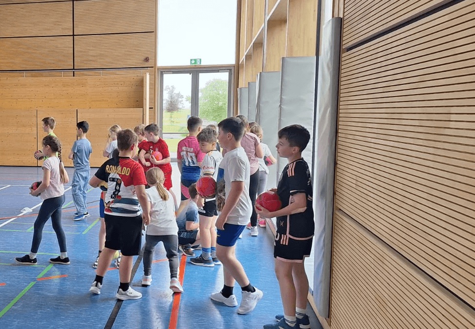 Handball-Tag an der Grundschule